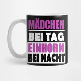 Einhorn Mädchen Geschenk lustiger Spruch Frauen Mug